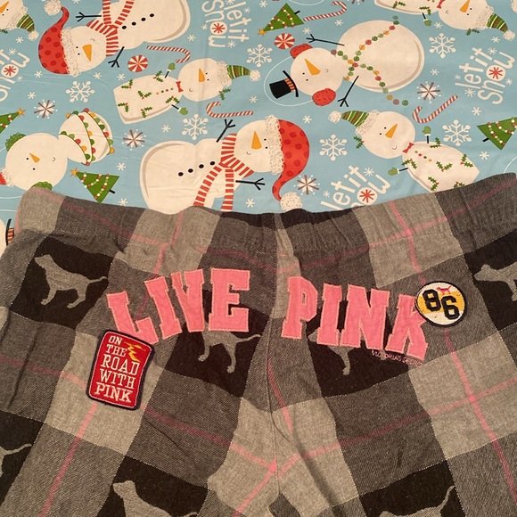 Victoria’s Secret Pink pajama pants flannel - Picture 5 of 5